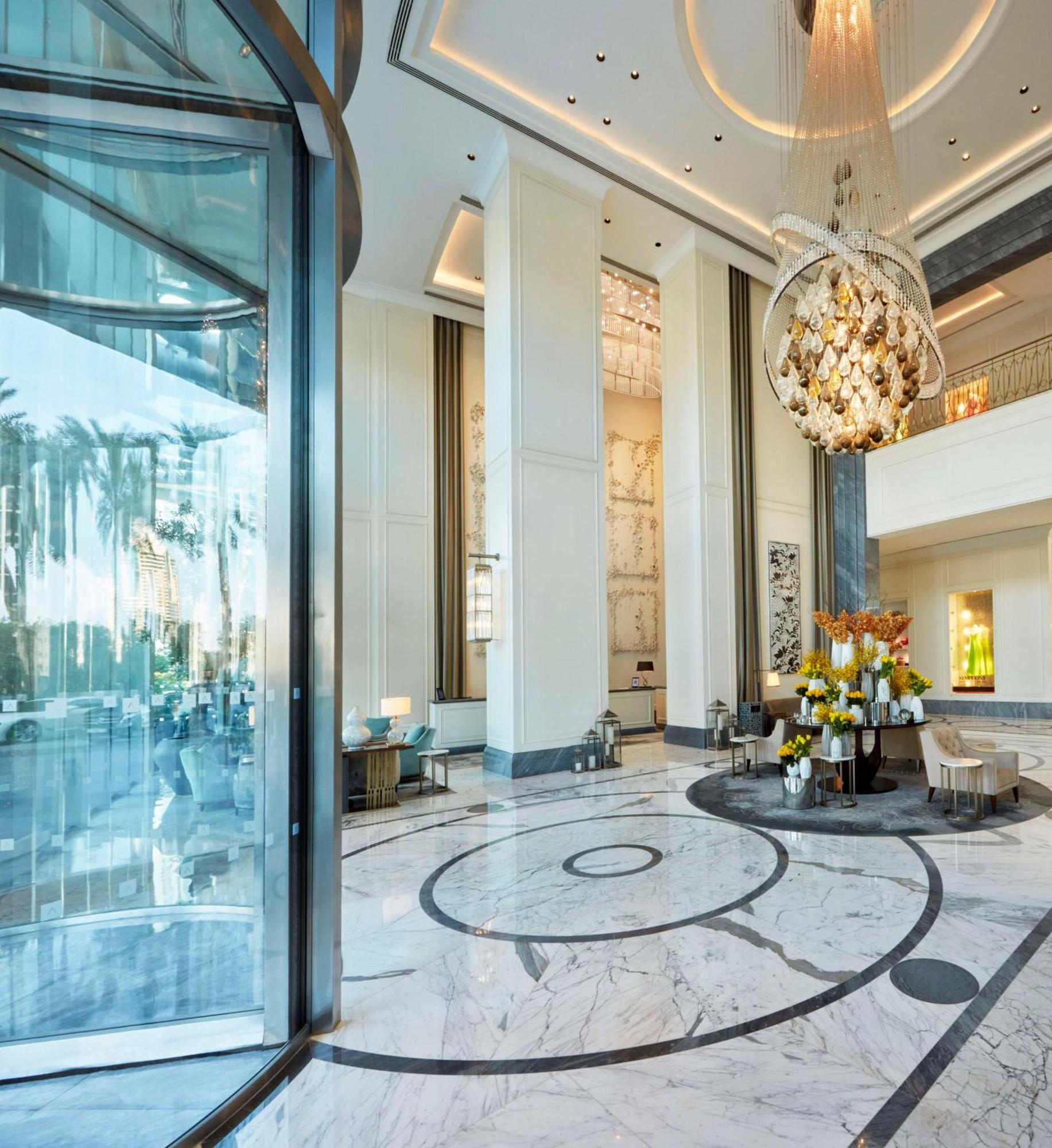 Kempinski The Boulevard Dubai Eksteriør billede Lobby
