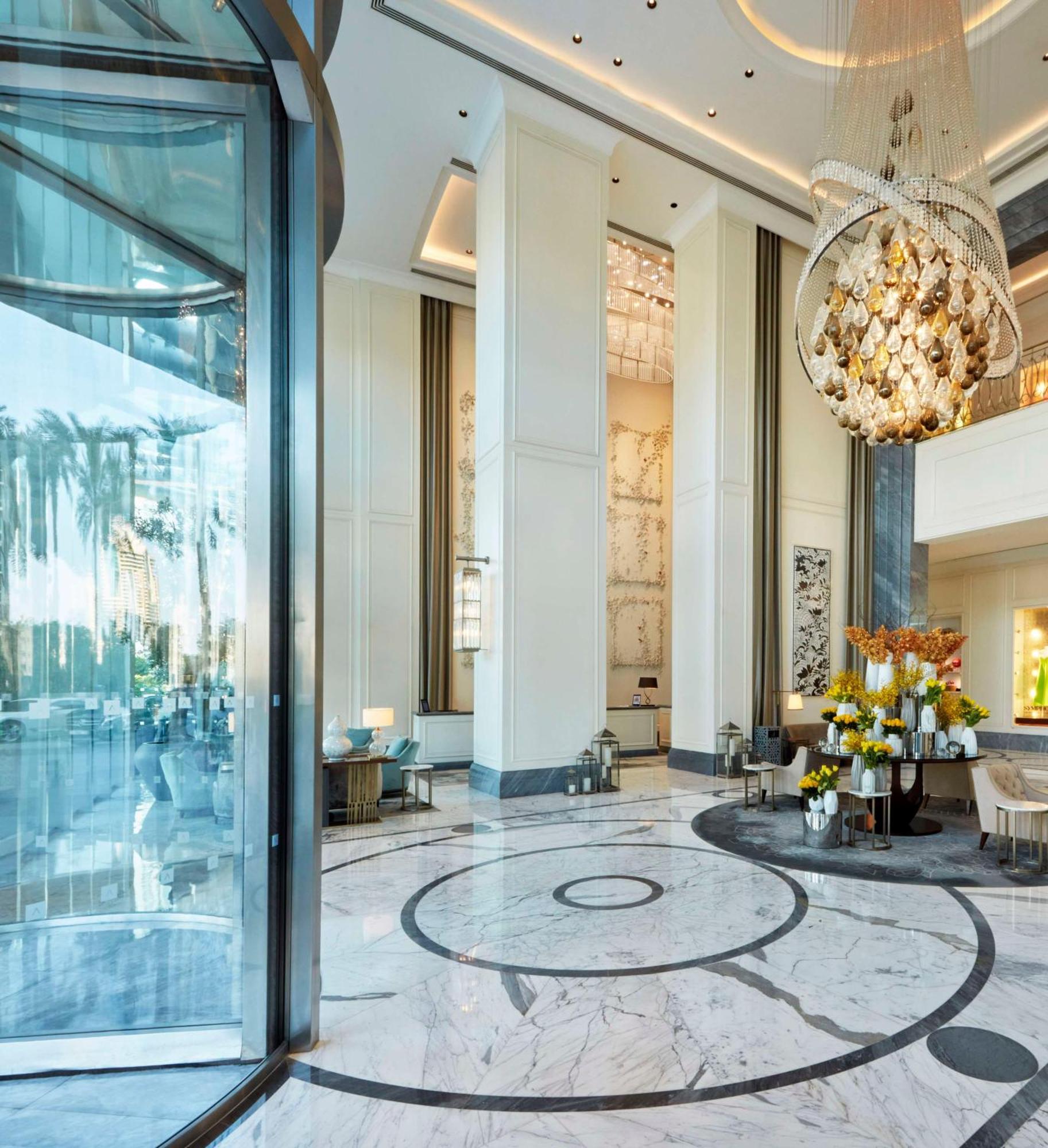 Kempinski The Boulevard Dubai Eksteriør billede Lobby