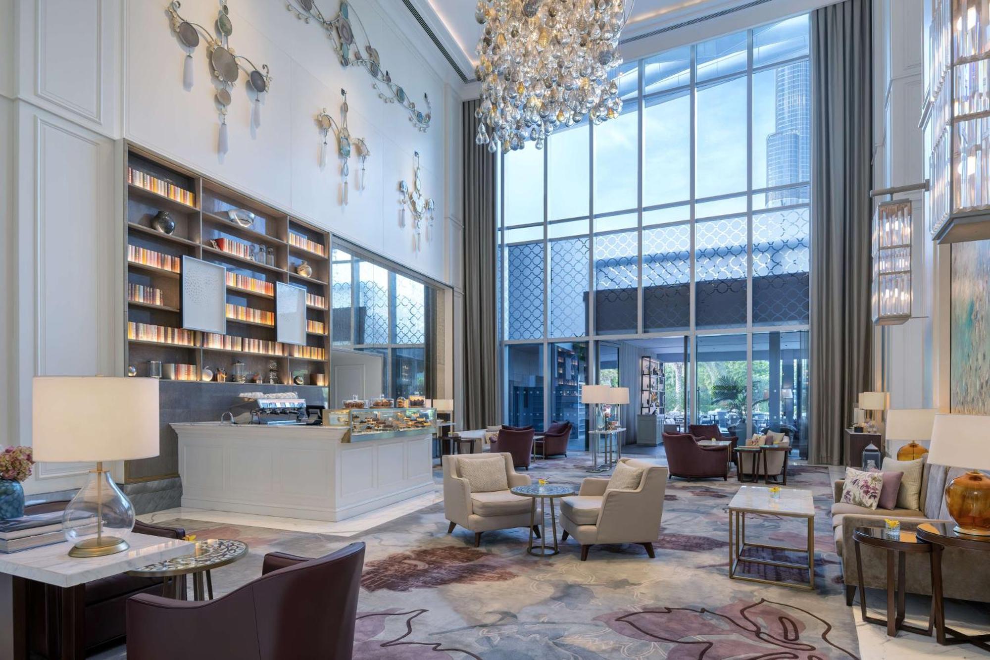 Kempinski The Boulevard Dubai Eksteriør billede Lobby